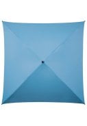 Vierkante paraplu in de kleur  licht Blauw 2