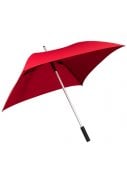 Vierkante paraplu in de kleur Rood