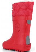 Warm roze natuurrubber kinder winter laars van Druppies 3