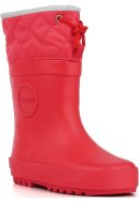 Warm roze natuurrubber kinder winter laars van Druppies 1