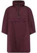 Wine red poncho Grant Essential van Agu