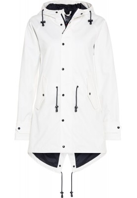 Witte dames regenjas / parka HafenCity® van BMS