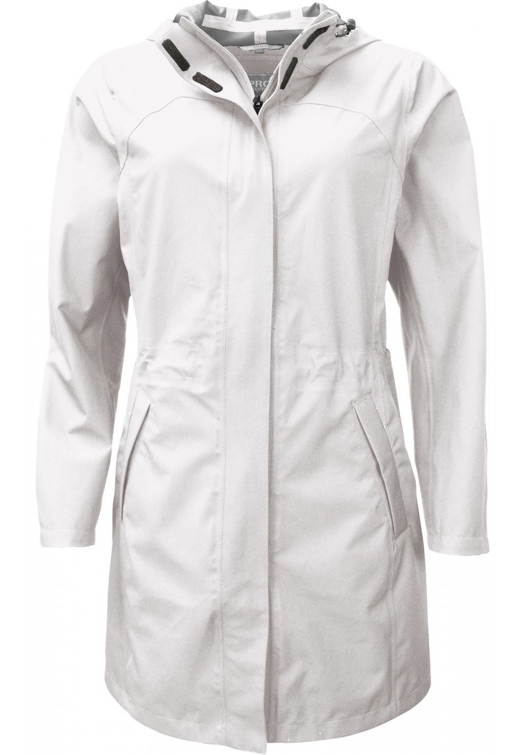 Witte dames regenjas Zalina van Pro X Elements Regenpakhuis