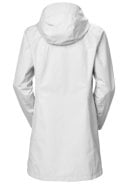 Witte lange dames regenjas Aden van Helly Hansen 2