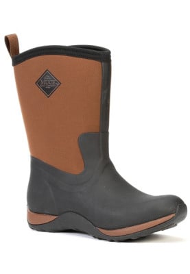 Zwart / bruin dameslaars Arctic Weekend van Muck Boots