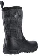 Zwart geruite dameslaars Arctic Weekend van Muck Boots 4
