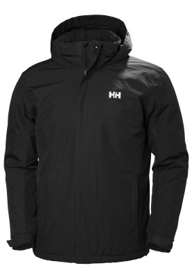 Zwart gevoerde heren regenjas Dubliner van Helly Hansen