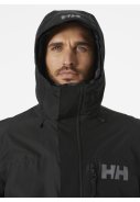 Zwart gevoerde heren regenjas Rigging Coat van Helly Hansen 2