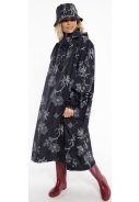 Zwart Hemlock regenponcho Danedream Drops rain poncho van Danefae 8