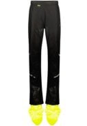 Zwart / neon geel winter heren regenbroek commuter van Agu