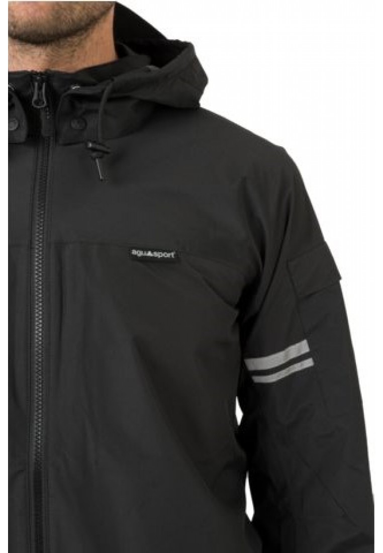 Zwart Original unisex regenpak Essential van Agu Regenpakken