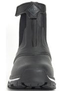 Zwart / wit dames enkel laars Apex Zip van Muck Boots  4