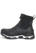 Zwart / wit dames enkel laars Apex Zip van Muck Boots  5