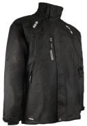 Zwarte ademende regenjas van Lyngsøe Rainwear