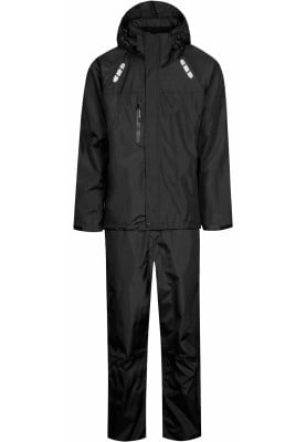 Zwarte ademende regenpak van Lyngsøe Rainwear