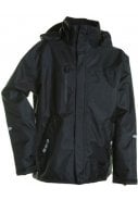 Zwarte ademende winter regenjack van Lyngsøe Rainwear 1