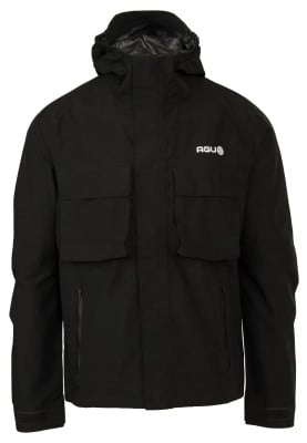 Zwarte City Cruiser regenjas Urban Outdoor van Agu