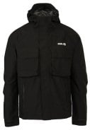 Zwarte City Cruiser regenjas Urban Outdoor van Agu
