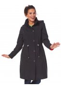 Zwarte coat Bowie van Happy Rainy Days 2