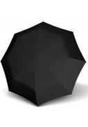 Zwarte compacte paraplu Fiber T200 medium Duomatic van Knirps 1