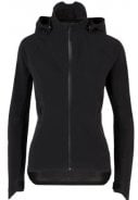 Zwarte dames regenjas Commuter Jacket 3 laags van Agu