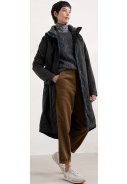 Zwarte dames regenjas Janelle Coat van Seasalt 3