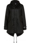 Zwarte dames regenjas / parka HafenCity® van BMS 1