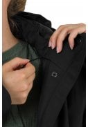 Zwarte dames winterjas Urban outdoor Clean Jacket van Agu 4