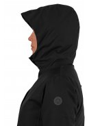 Zwarte dames winterjas Urban outdoor Clean Jacket van Agu 5
