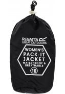 Zwarte damesregenjas Pack It III van Regatta 5