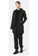 Zwarte driekwart softshell regenjas van Ilse Jacobsen 6