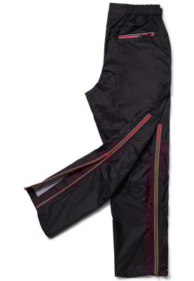 Zwarte duurzame regenbroek van Dripp Rainwear