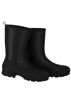 Zwarte heren regenlaars Rubber Rain Boots van XQ 
