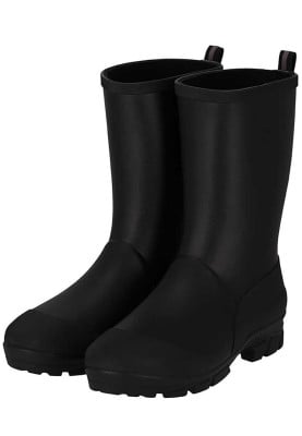Zwarte heren regenlaars Rubber Rain Boots van XQ 