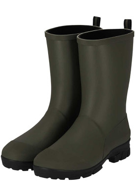 Groene heren regenlaars Rubber Rain Boots van XQ