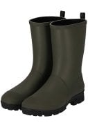 Groene heren regenlaars Rubber Rain Boots van XQ