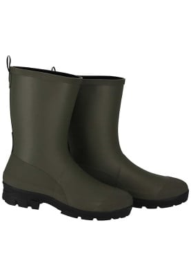 Groene heren regenlaars Rubber Rain Boots van XQ