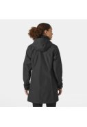 Zwarte lange dames regenjas Aden van Helly Hansen 5