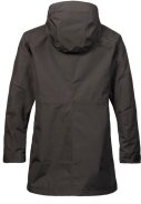 Zwarte lange dames regenjas Sardinia van Musto  2