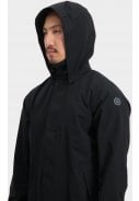 Zwarte Mac Rain Coat Urban Outdoor van Agu 7