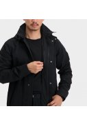 Zwarte Mac Rain Coat Urban Outdoor van Agu 3