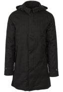 Zwarte Mac Winter Regenjas Urban Outdoor van Agu