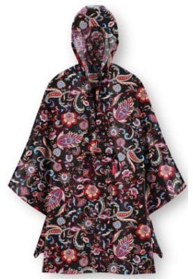 Zwarte poncho Paisley Black van Reisenthel