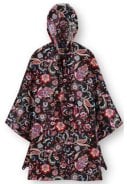 Zwarte poncho Paisley Black van Reisenthel 1