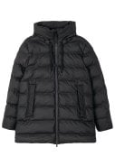 Zwarte puffer dames regenjas Frost van Tantä 1