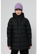 Zwarte puffer dames regenjas Frost van Tantä 4