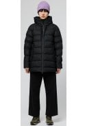 Zwarte puffer dames regenjas Frost van Tantä 6