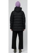 Zwarte puffer dames regenjas Frost van Tantä 8