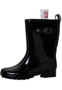 Zwarte PVC dames regenlaars van XQ Footwear 3