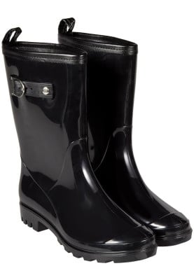 Zwarte PVC dames regenlaars van XQ Footwear